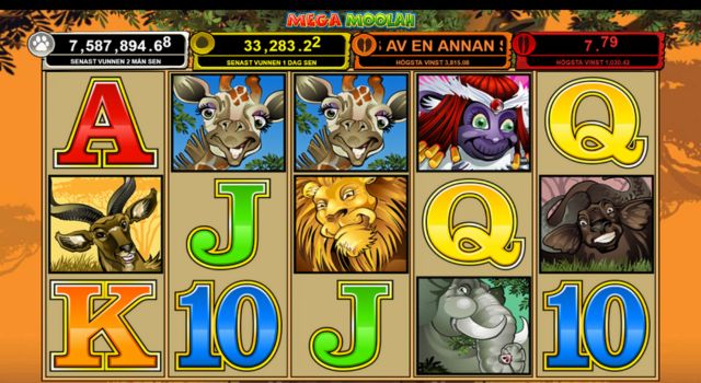 mega moolah spelplan
