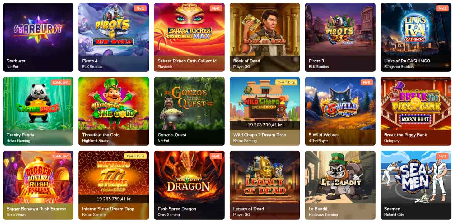 Maria casino bästa spel