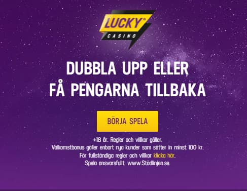 luckycasino bonus erbjudande