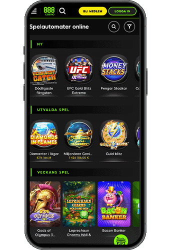 888 Casino på mobilen