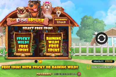 the doghouse megaways slot