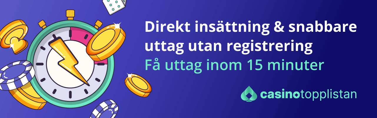 casino utan registrering snabba uttag